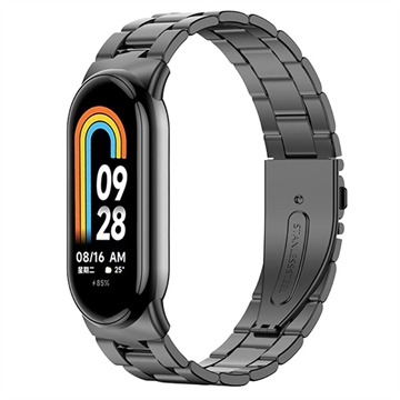 Xiaomi Smart Band 8 Rustfritt Stål Reim - Svart