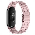 Xiaomi Smart Band 8 Rustfritt Stål Reim - Rosa