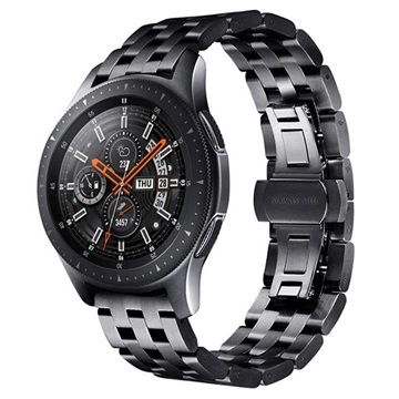 Samsung Galaxy Watch Rustfritt Stål Klokkereim - 46mm - Svart