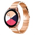 Samsung Galaxy Watch Active Rustfritt Stål Klokkereim - Roségull