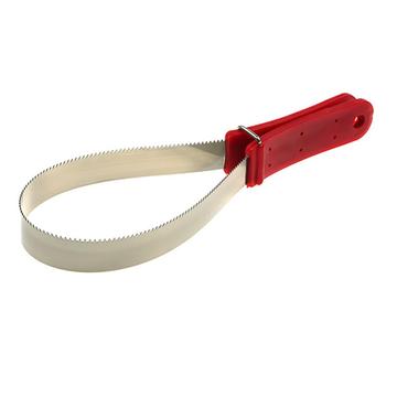 Hestesvettskrape med tenner i rustfritt stål