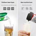 Star Compass Beer-F2 Bærbar ultralyd-ølskummer for bokser - svart