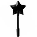 Star kredittkortleser / holder for kontaktløse kort - svart