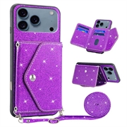 iPhone 17 Pro Max Stardust Deksel med Kortlomme