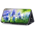Stardust Samsung Galaxy S23 Ultra 5G Deksel med Kortlomme - Svart