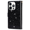 Starlight Series iPhone 14 Pro Max Lommebok-deksel - Svart