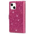 Starlight Series iPhone 14 Pro Lommebok-deksel - Varm rosa