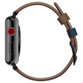 Apple Watch Series Ultra 2/Ultra/9/8/SE (2022)/7/SE/6/5/4/3/2/1 Stitched Lærrem - 49mm/45mm/44mm/42mm - Brun