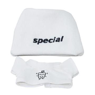 Street Style-klær til Labubu Doll 17 cm - 2 stk. - Hvit