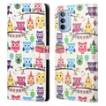 Style Series Motorola Moto G31/G41 Lommebok-deksel - Ugler