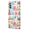Style Series Motorola Moto G31/G41 Lommebok-deksel - Ugler
