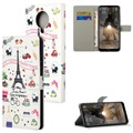 Style-serien Nokia G10/G20 Lommebok-deksel - Eiffeltårnet
