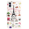 Style-serien Nothing Phone (1) Lommebok-deksel - Eiffeltårnet