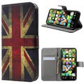 iPhone X / iPhone XS Style-serien Lommebok-deksel - Britisk Flagg