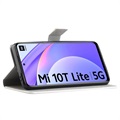 Style-serien Xiaomi Mi 10T Lite 5G Lommebok-deksel - Blå Sommerfugl