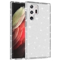 Samsung Galaxy S22 Ultra 5G Stylish Glitter Series Hybrid-deksel - Gjennomsiktig