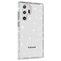 Samsung Galaxy S22 Ultra 5G Stylish Glitter Series Hybrid-deksel - Gjennomsiktig