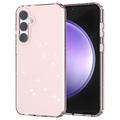 Samsung Galaxy S23 FE Stylish Glitter Series TPU-deksel - Rosa