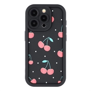 iPhone 14 Pro Stilig støtsikkert TPU-deksel med forhøyede kanter