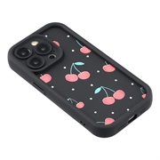 iPhone 14 Pro Stilig støtsikkert TPU-deksel med forhøyede kanter