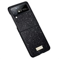 Sulada Celebrity Series Samsung Galaxy Z Flip4 5G Hybrid-deksel - Svart
