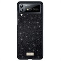 Sulada Celebrity Series Samsung Galaxy Z Flip4 Hybrid-deksel - Svart