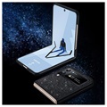 Sulada Celebrity Series Samsung Galaxy Z Flip4 Hybrid-deksel - Svart
