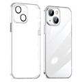 Sulada Crystal Steel iPhone 14 Plus Hybrid-deksel - Gjennomsiktig