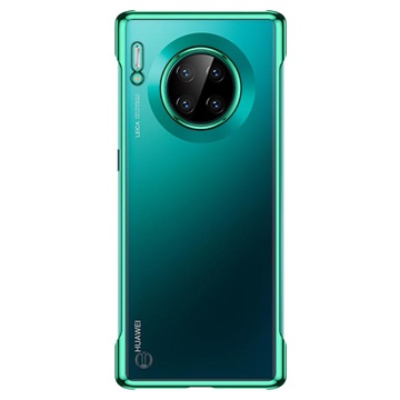 Sulada Plating Frameless Huawei Mate 30 Deksel - Grønn / Gjennomsiktig