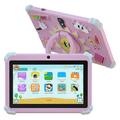 Sunflower Q88 utdanningsnettbrett for barn med styluspen - rosa