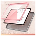 Supcase Cosmo iPad Mini (2021) Folio-etui - Rosa Marmor