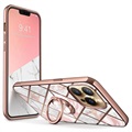 Supcase i-Blason Cosmo Snap iPhone 13 Pro Deksel - Rosa Marmor