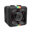 Super Mini FullHD Sikkerhetskamera med Bevegelsesdetektor SQ11 - Svart