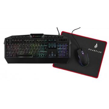 SureFire Kingpin Gaming Combo 48825-482 - Tastatur, mus, musematte - QWERTZ