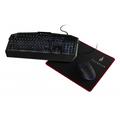 SureFire Kingpin Gaming Combo 48825-482 - Tastatur, mus, musematte - QWERTZ