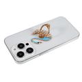Swan Glitter Ring Holder for Smarttelefoner