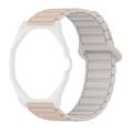 Swatch Royal Pop med magnetisk silikonrem og åttekantet urkasse - Rosa stjernelys / Hvit