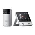 SwitchBot Smart video-ringeklokke med innendørs monitor