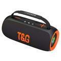 T&G TG484 bærbar Bluetooth-høyttaler 30W med RGB-lys - svart