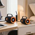 T&G TG484 bærbar Bluetooth-høyttaler 30W med RGB-lys - svart