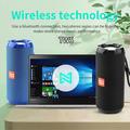 T&G TG621 bærbar TWS Bluetooth-høyttaler med TF-kort og FM utendørs vanntett, trådløs subwoofer (CE-sertifisert) - blå
