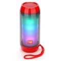 T&G TG-311 Bærbar Bluetooth-høyttaler med LED-Lys - Svart