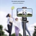 T01 Bærbart stativ og selfiestick - 1.8m - svart
