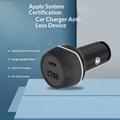 T05 USB-A/USB-C-billader med sporingsfunksjon mot tap for Android