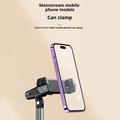 T10 Justerbar telefonholder i metall for direktesendt strømming - svart
