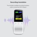 T10 PRO Smart Voice Translator Real-Time Translator med 14 språk Offline Photo Translation Device - Svart