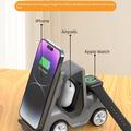 T20S Forklift Design 3-i-1 trådløs ladestasjon - hvit