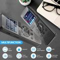 T51 digital diktafon / MP3-spiller med støyreduksjon - svart