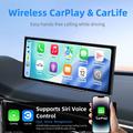 T63 12.3" 4K-skjerm med to kameraer, CarPlay/Android Auto - svart