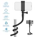 Telesin TE-FM-003 Fleksibel telefon-/actionkameraholder - svart